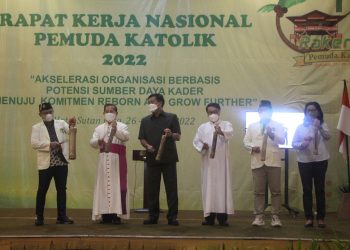 Buka Rakernas di Minahasa Utara, Menpora Apresiasi Transformasi Pemuda Katolik Menuju Organisasi Modern