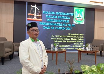 Nimrod Siahaan, S. Ak, Ketua Pemuda Katolik Komcab Batam Apresiasi Kegiatan Kesbangpol Batam